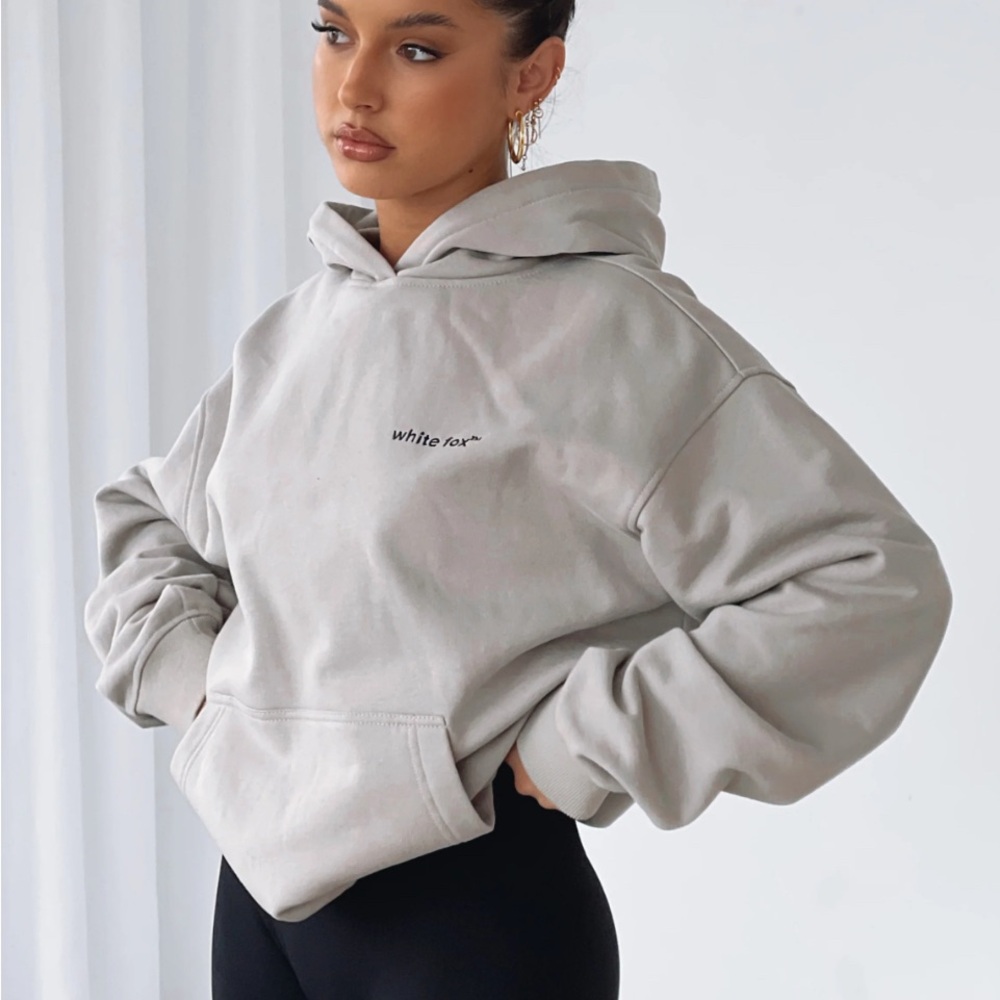 Light tan White Fox Boutique Hoodie for Women